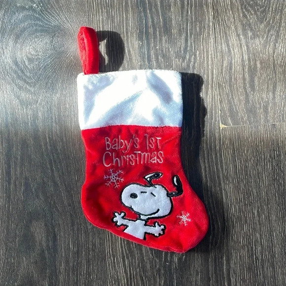 Other - Baby’s First‎ Christmas Stocking, Snoopy on the front